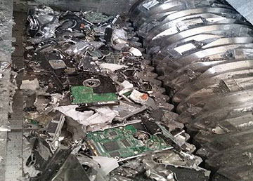 Electronic Waste Destruction